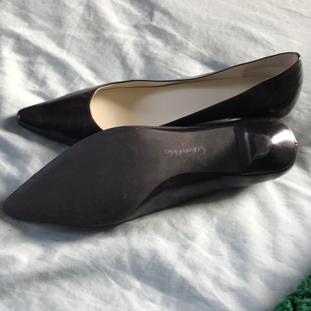 Calvin Klein Women's Black Flats